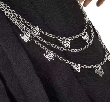Цепь ACCESSORIZE CHAIBFL3 аксессуар для одежды серебристый