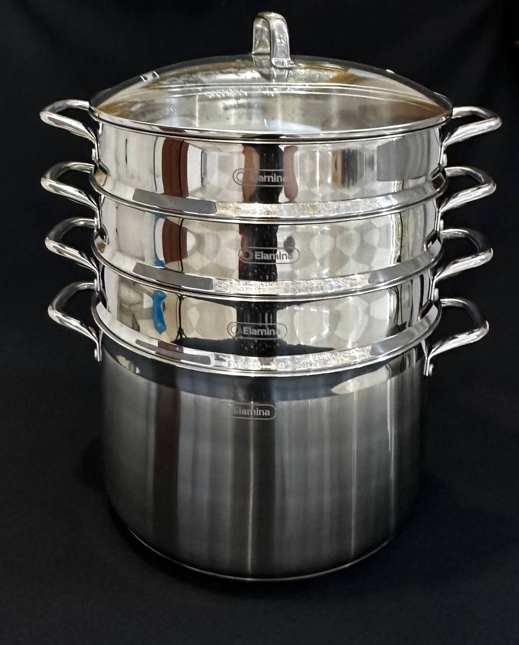 Купить Elamina мантоварка Feya нержавеющая сталь 8 л в Алматы – Магазин ...