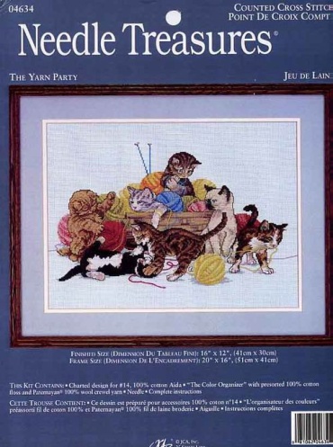 Набор для вышивания "The Yarn Party" 41х30 см, 04634
