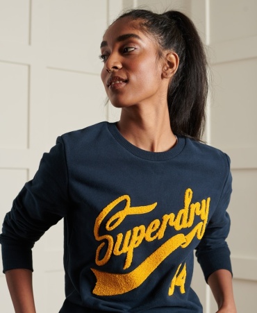 Свитшот Superdry синий