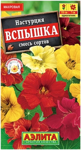 Аэлита настурция Вспышка