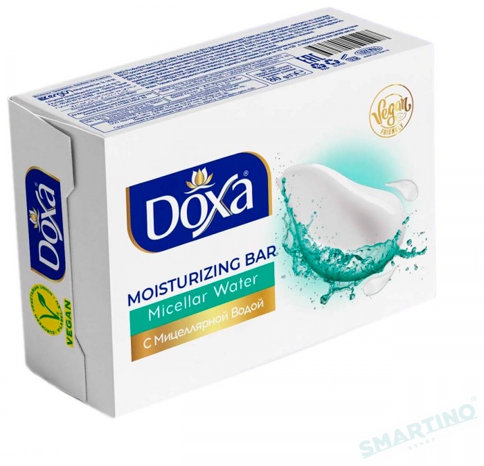 Кусковое мыло туалетное Doxa Мыло с мицелярной водой 1 шт