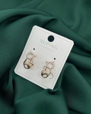 Xuping Jewelry медицинская сталь, фианит