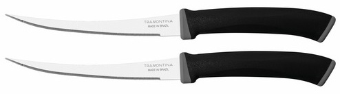 Нож для томатов Tramontina, лезвие: сталь 2 шт