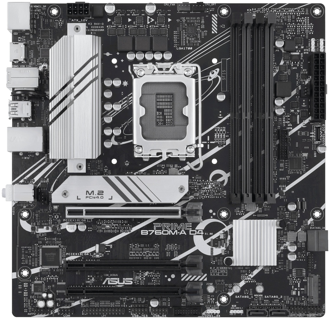 Материнская плата ASUS B760M-A D4-CSM