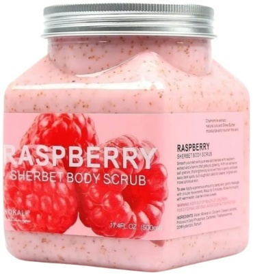 WOKALI скраб Raspberry для рук, для ног, для тела 500 мл