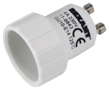 REXANT адаптер GU10 11-8843, пластик