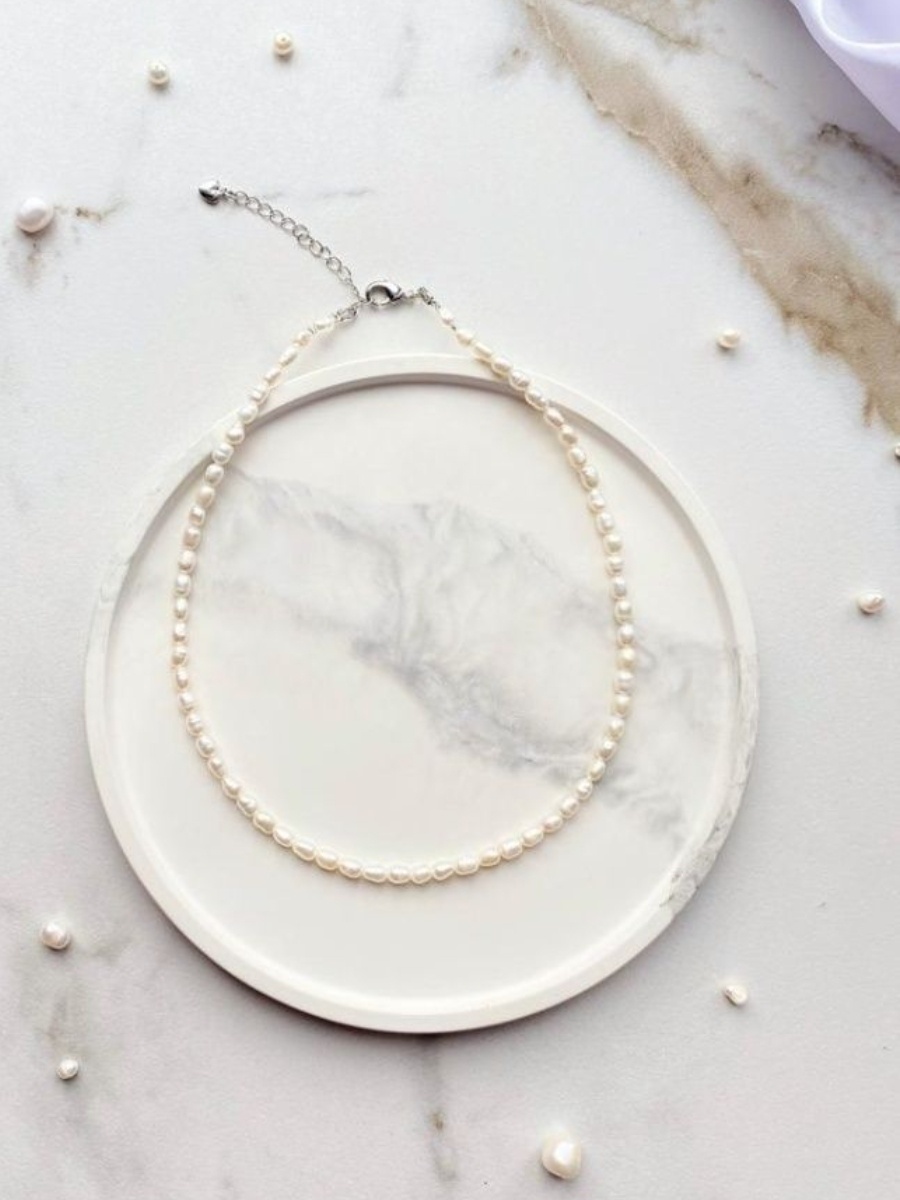 Brightdays Jewels N длина 39 см нержавеющая сталь, жемчуг