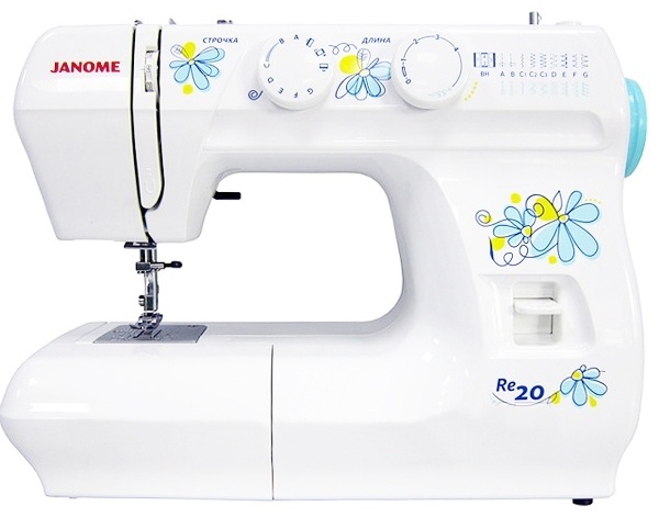 Швейная машина Janome RE-20 белый
