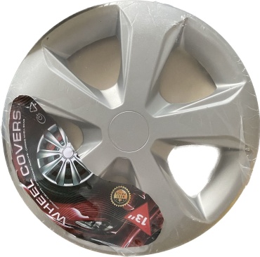 Wheel Covers 682389 колпак 13 серебристый 4 шт для легкового автомобиля