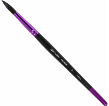 Кисть Brauberg белка 1 шт