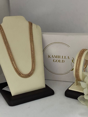 KAMILLLA GOLD KG-XW2J0Q24MET3052 вес 21.81 г золото, без вставок
