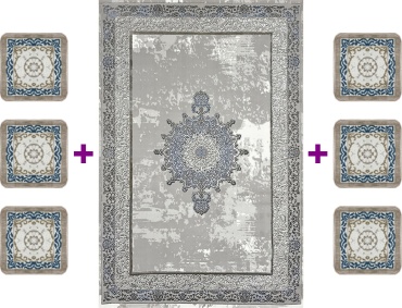 Ковер Bal Tekstil 200x300 см, короткий ворс, Казахстан