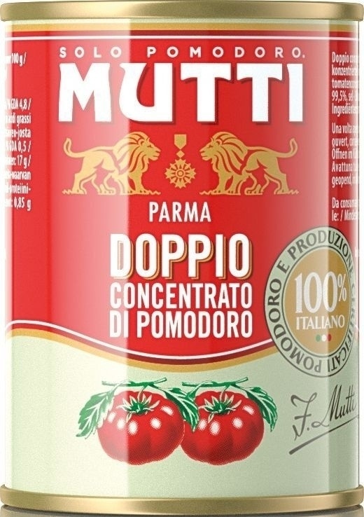 Mutti томатная паста неострая 140 г