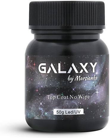 Galaxy верхнее покрытие Top Coat no Wipe прозрачный глянцевое 50 мл