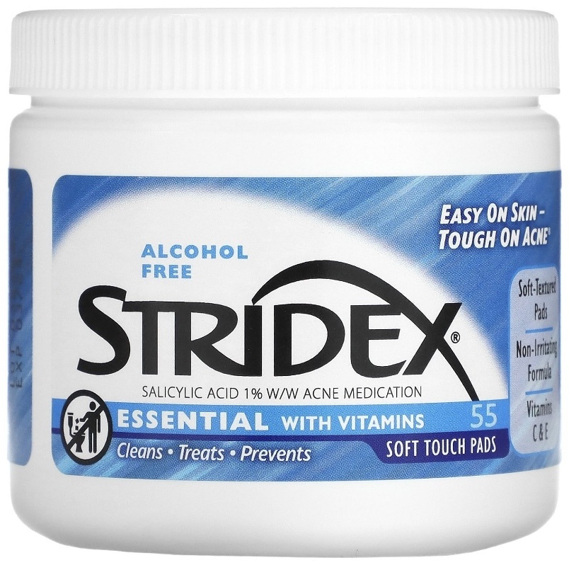 STRIDEX пилинг Essential with Vitamins 55 шт