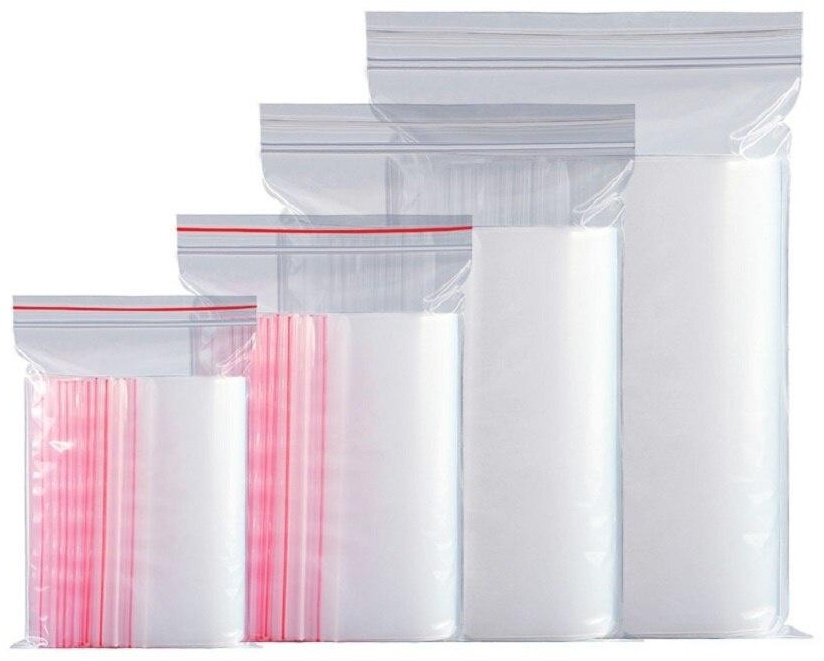 Пакет с замком zip-lock 781694 полиэтилен 12 см 100 шт