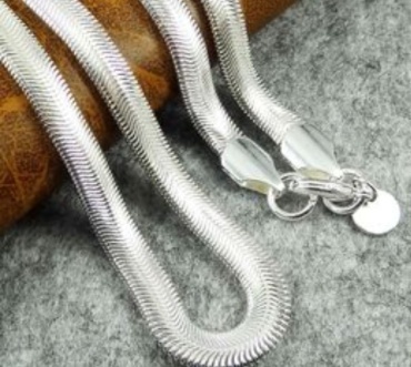 Цепь HandMade N длина 50 см бижутерный сплав без вставок