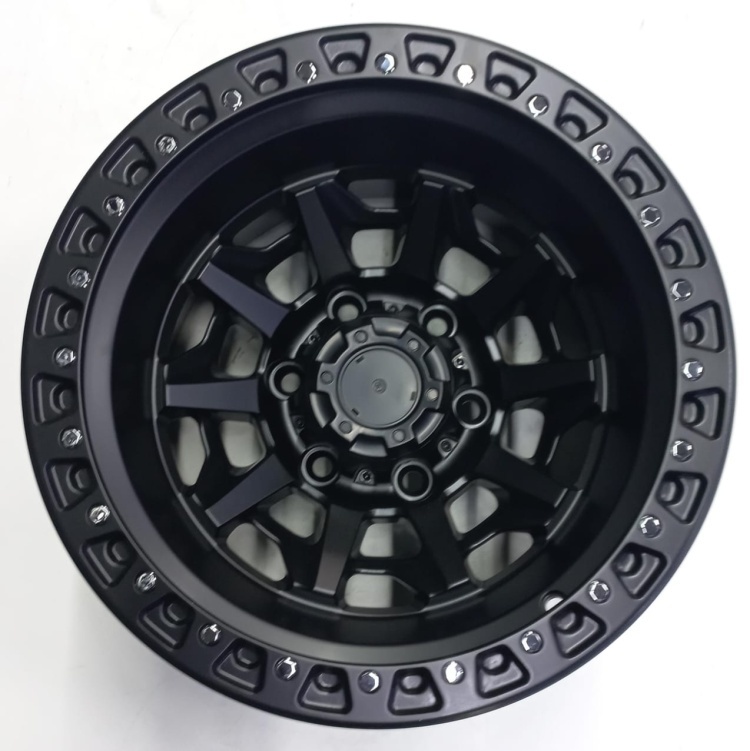Wheels 1261S 10x15/6x139.7 D110.1 ET44 черный