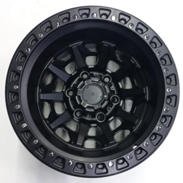 Wheels 1261S 10x15/6x139.7 D110.1 ET44 4 диска черный