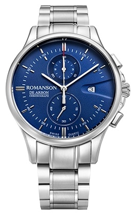 Кварцевые ROMANSON CA5A09 blue нержавеющая сталь