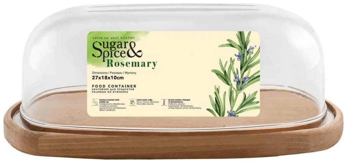 Sugar&Spice хлебница SE104812996, дерево, пластик
