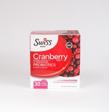 Swiss Bork Cranberry probiotics капсулы 30 шт