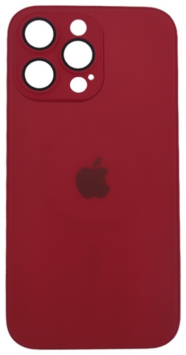 Купить Чехол GLASS для Apple iPhone 14 Pro Max красный в Алматы ...