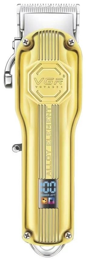 VGR Professional машинка для стрижки V-672 золотой