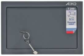 Сейф AIKO T-200 KL ключевой замок (310х200х200 мм)