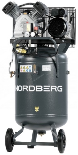 Компрессор масляный NORDBERG NCPV100/420A, 10 бар