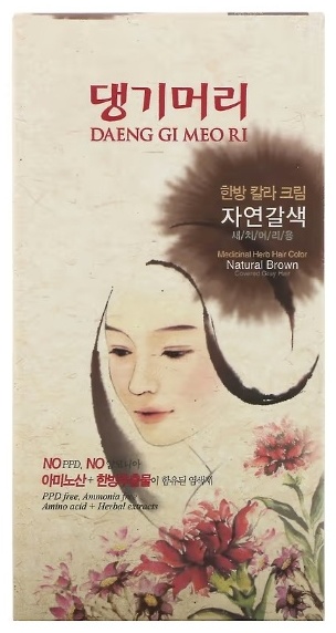 Daeng Gi Meo Ri Medicinal Herb natural brown крем-краска 120 мл