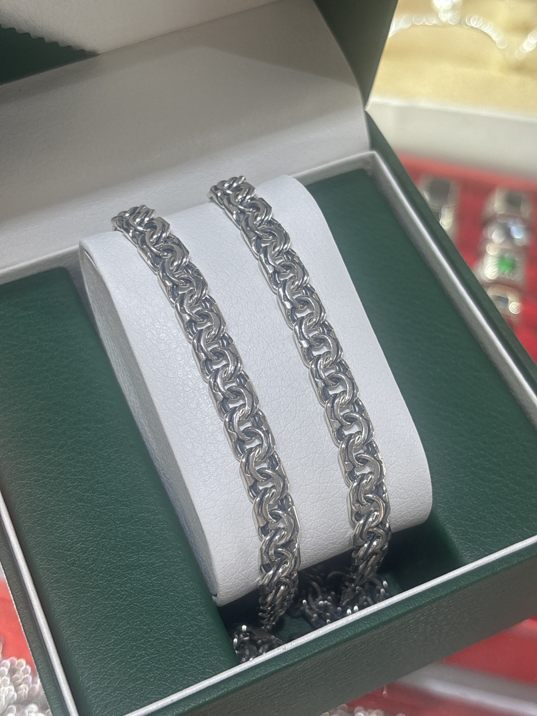 Argentum 353241832 длина 60 см, вес 45 г серебро, плетение бисмарк