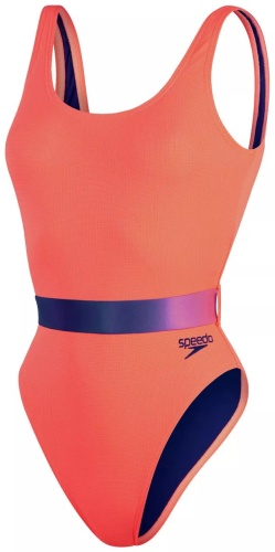 Купальник слитный Speedo оранжевый