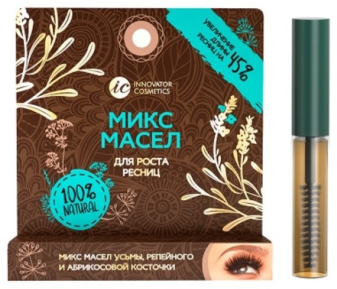 INNOVATOR COSMETICS масло для роста ресниц 4 мл