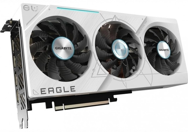 Видеокарта GIGABYTE RTX 4070 Ti Super Eagle OC Ice 16G GV-N407TSEAGLEOC ICE-16GD 16