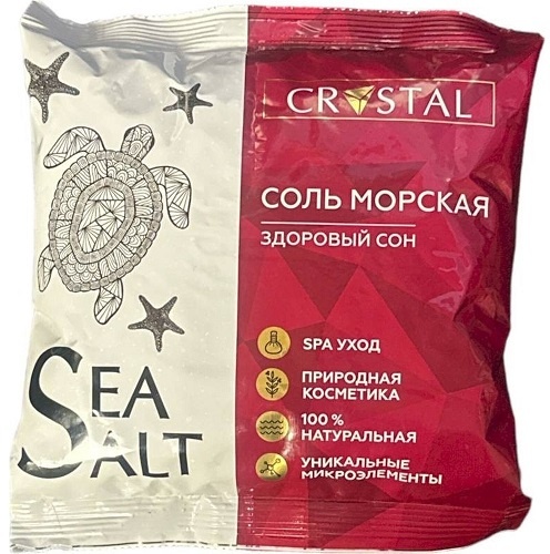 Medical Fort Crystal. Здоровый сон. морская соль 1000 г
