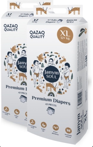 Подгузники Janym Soul Premium XL, 84 шт