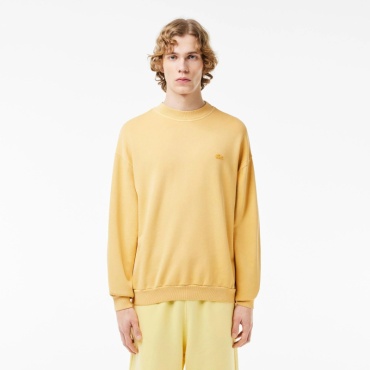Лонгслив LACOSTE желтый