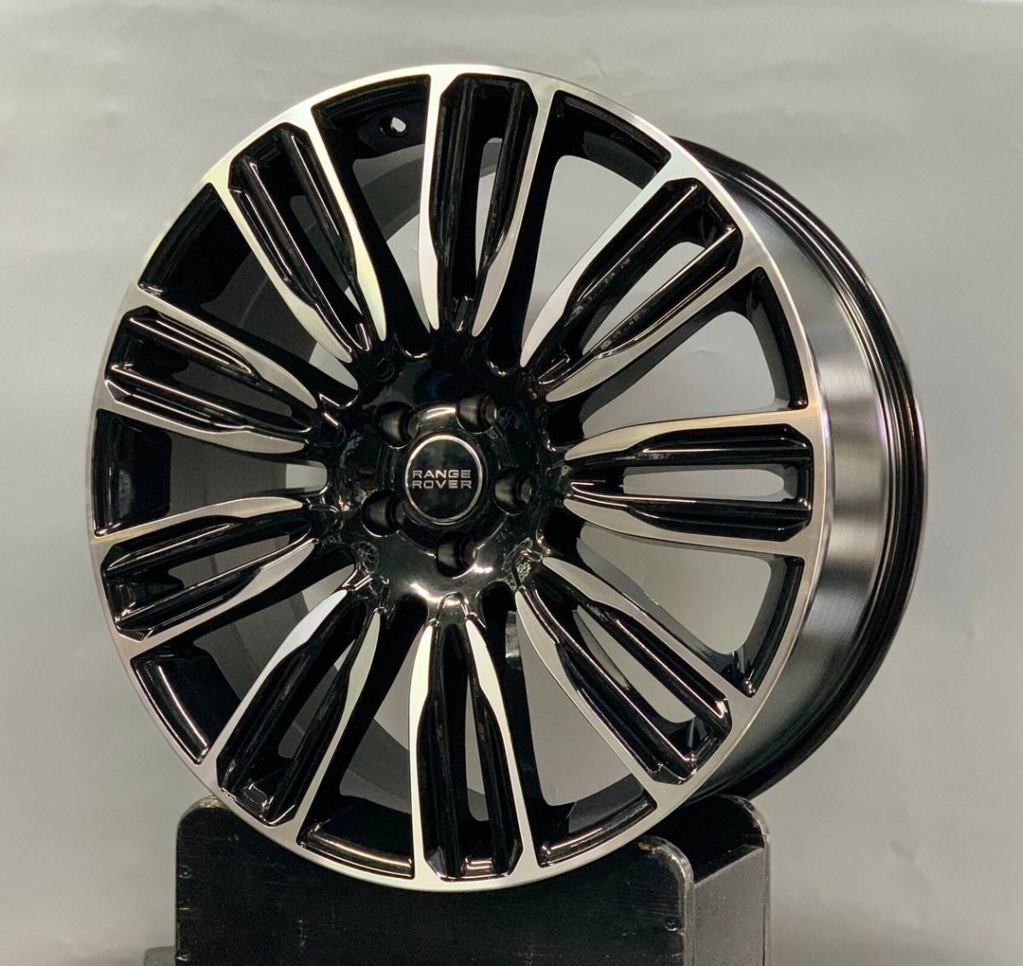 AC9034 Black Polished LR 9.5x22/5x108 D63.4 ET45 4 диска черный, серебристый, графит
