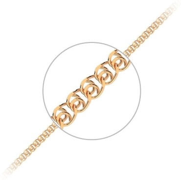 LUXOR JEWELRY LUXOR 8060270П-50_4,1 длина 50 см, вес 4.1 г золото, плетение лав