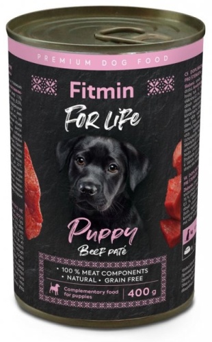 Fitmin For Life Puppy Говядина для щенков всех пород 400 г 1 шт