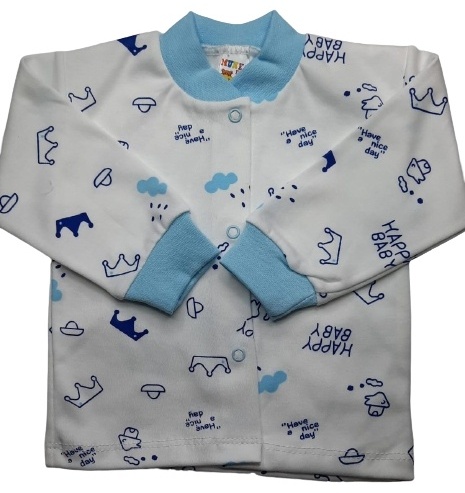 Распашонка Munka Kids голубой