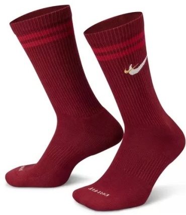 Носки Nike Everyday Plus Force Cushioned Team 1 пара красный M