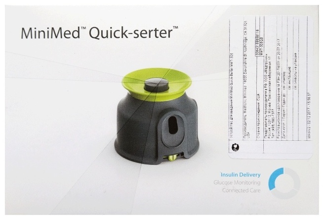 Устройство для установки инфузионных систем Quick-set Medtronic