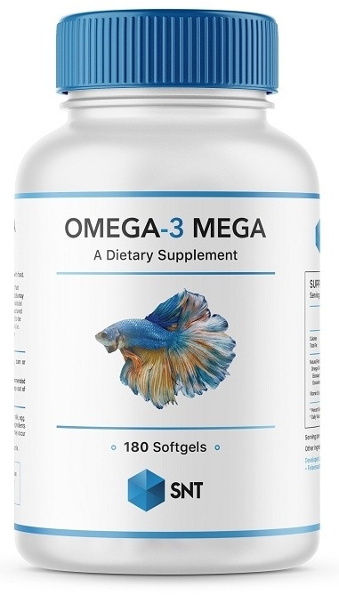 Купить Предтренировочный комплекс SNT Omega 3 Mega 180 капсул в Алматы ...
