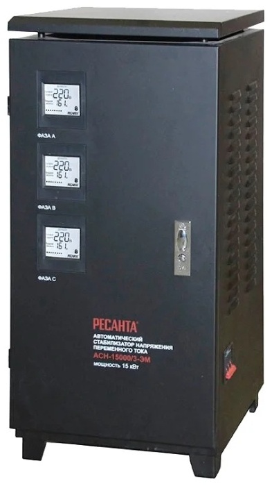 Стабилизатор напряжения Ресанта ACH-15000/3-ЭМ