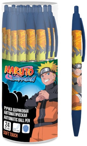 Ручка шариковая Академия Холдинг Naruto 1 шт, 0.35 мм, цвет чернил синий