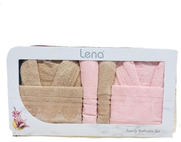 Полотенце Lena 140x70 см, махровая ткань, 4 шт,