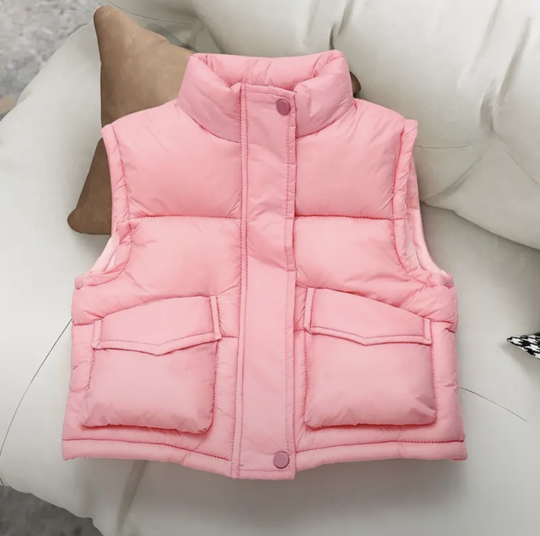 Жилет Fashion розовый
